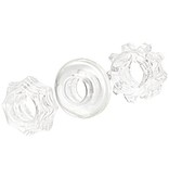 Cal Exotics Reversible Ring Set (Clear)