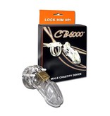 CB-6000 Style Plastic Chastity Cage (Clear)