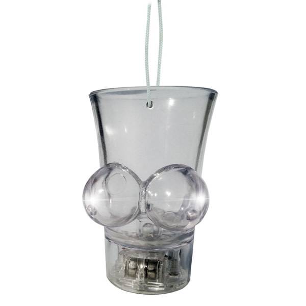 Hott Products Light Up Boobie Shot Glass Hang String