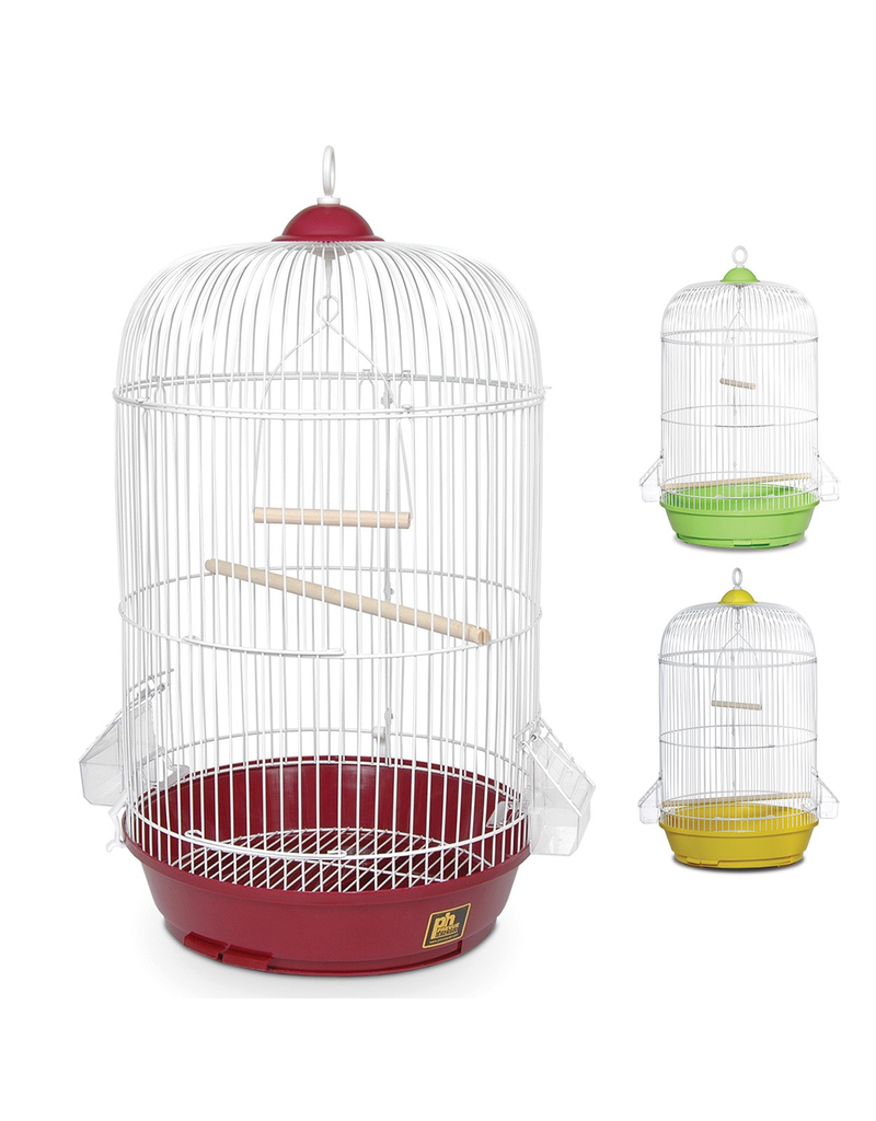 small round bird cage