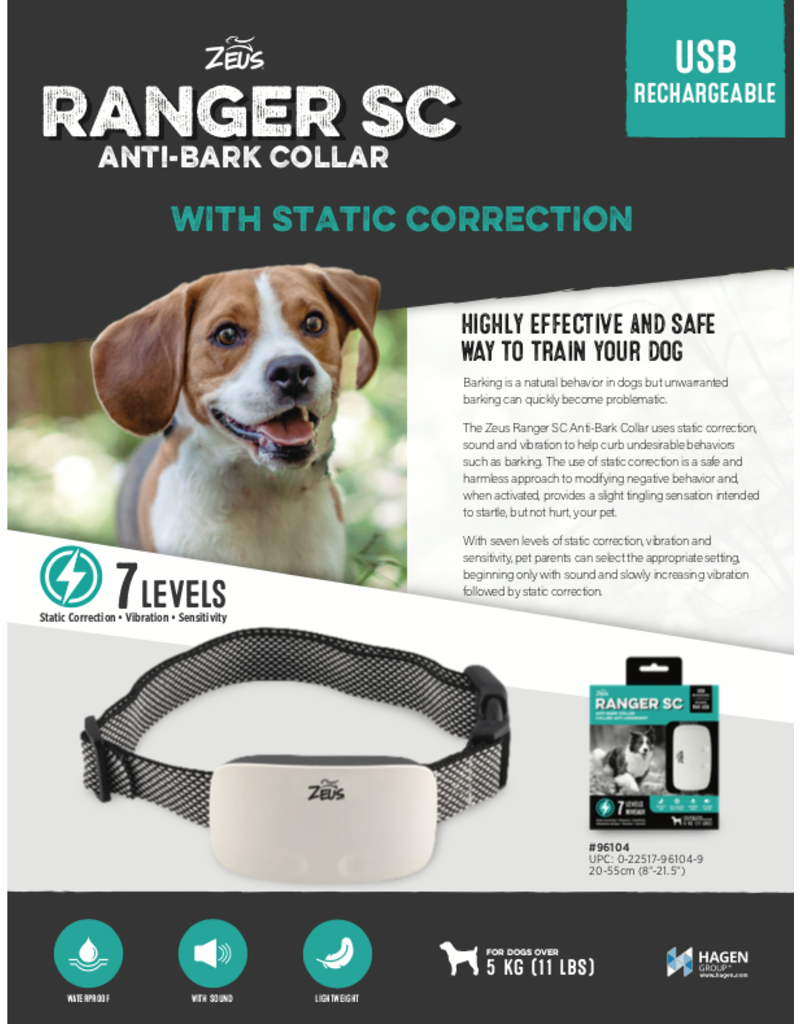 static correction for dogs