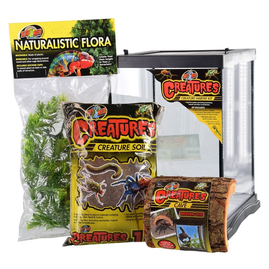 Reptiles Zoo Med Creatures Creature Habitat Kit 3 gal Rick's Pet Stores Inc.