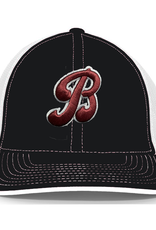 4D3-Flat Bill-Maroon B