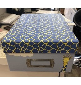 Cargo Collections Box-Giraffes Memory, Blue