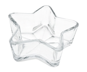 Star Shaped Glass Bowl