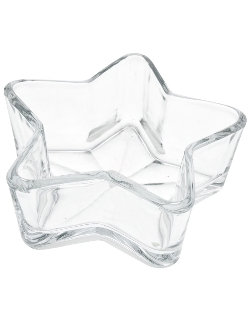 Star Shaped Glass Bowl