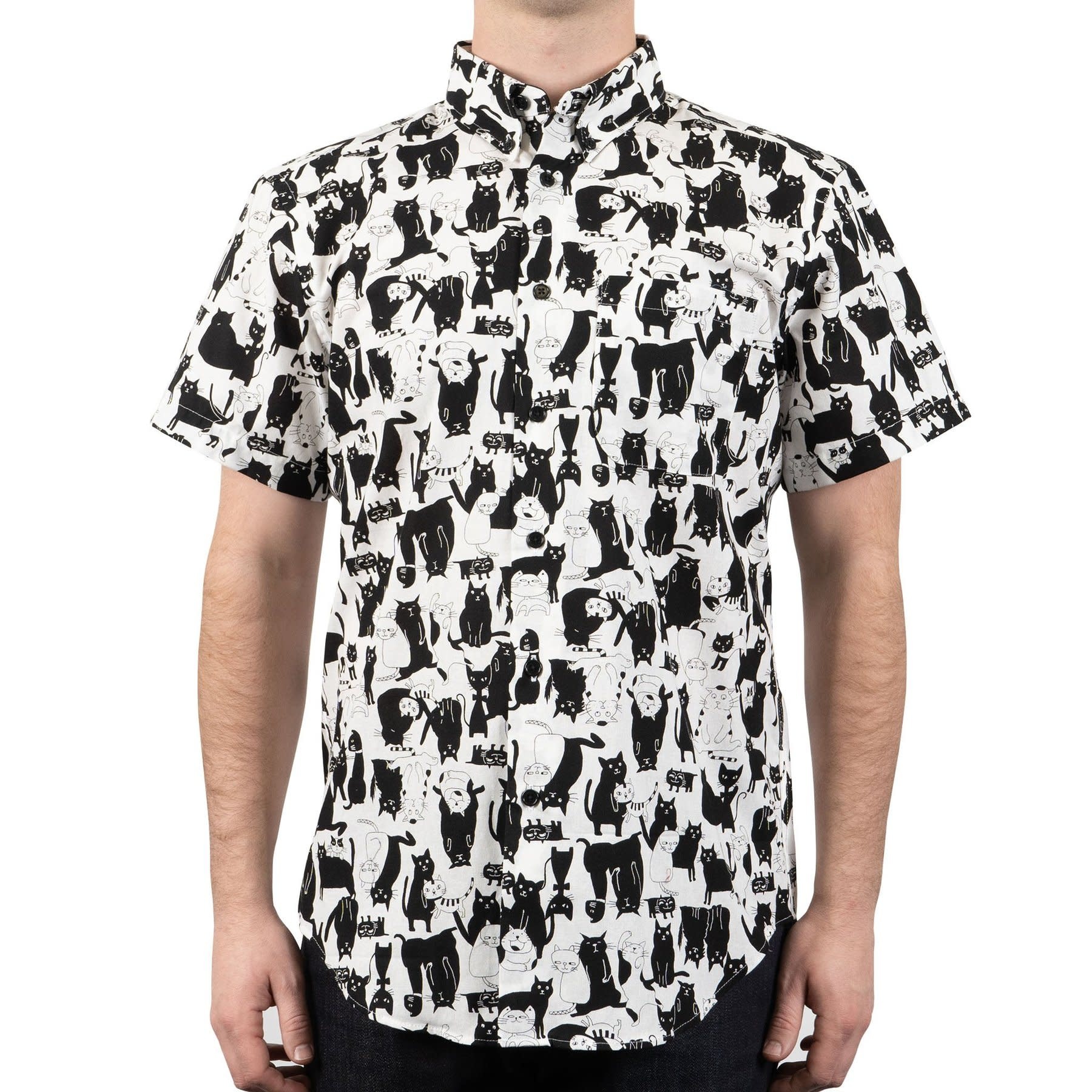 Naked \u0026 Famous Funny Cats Easy Shirt 