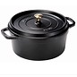 Staub Staub Round Cocotte 4 Qt. Black Matte