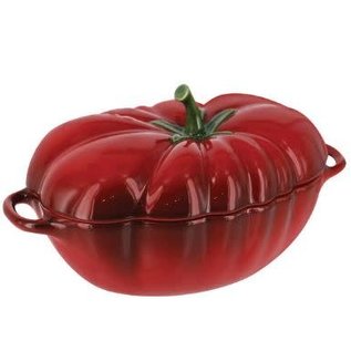 Staub Staub Ceramic Petite Tomato Cocotte 16 oz Cherry