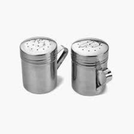 RSVP RSVP Stainless Steel Salt & Pepper Shakers 10 oz