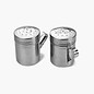 RSVP RSVP Stainless Steel Salt & Pepper Shakers 10 oz