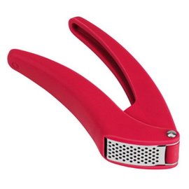 Kuhn Rikon Kuhn Rikon Easy-Clean Garlic Press 7 inch Red