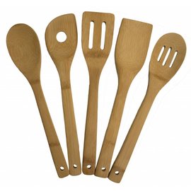 Totally Bamboo Totally Bamboo 5 pc Bamboo Utensil Set 12 inch