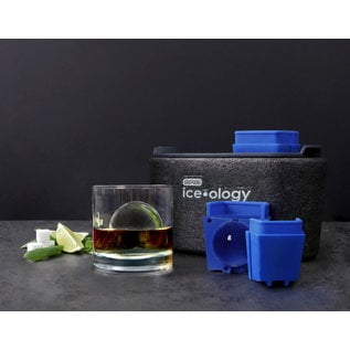 Dexas ice•ology 2 Count Clear Ice Tray Large Sphere