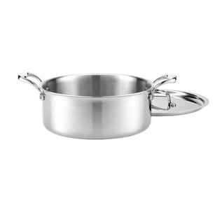 Heritage Steel/Hammer Stahl Heritage Steel 6 Qt Rondeau Pan with Cover