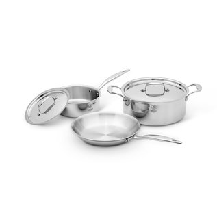 Heritage Steel/Hammer Stahl Heritage Steel Essential Cookware Set 5 pc