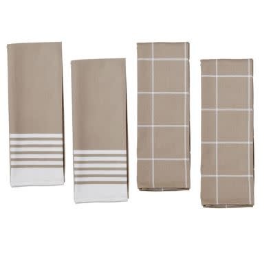 taupe kitchen towels