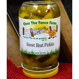 Over The Fence Farms Sweet Heat Pickles MIO