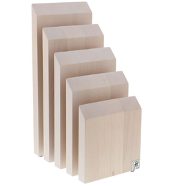 Zwilling J.A. Henckels Zwilling Upright Italian Magnetic Knife Block White Stained Beechwood (holds 10 knives)