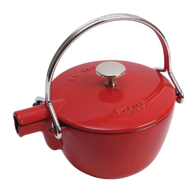 Staub Staub Tea Kettle Round 1Qt Cherry