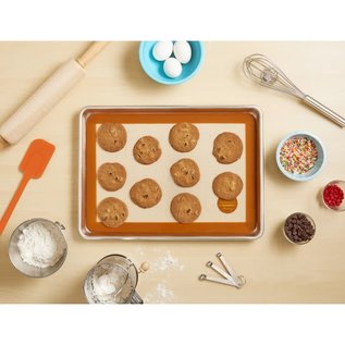 Harold Import Company Inc. HIC Mrs. Anderson's Baking Big Pan Silicone Baking Mat TWO THIRDS SHEET 14.25 inch X 20.5 inch