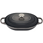 Le Creuset Le Creuset Signature Oval Casserole 3.75 qt Oyster Grey