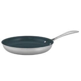 Zwilling J.A. Henckels Zwilling Clad CFX Stainless Steel Ceramic Nonstick Fry Pan 10 inch