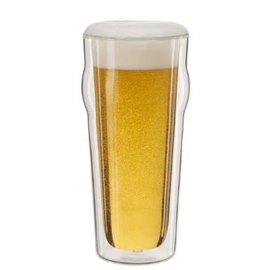 Zwilling J.A. Henckels Zwilling Sorrento Double Wall Pint Beer Glass 16 oz set of 2