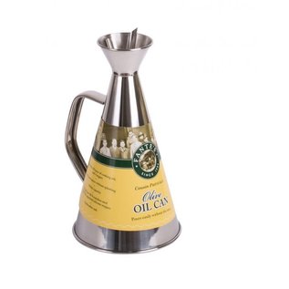 Harold Import Company Inc. HIC Fante's Cousin Patricia's Olive Oil Can Stainless Steel