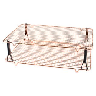 Nordic Ware Nordic Ware Stackable Cooling Grid Set 11.5x16.7 inch Copper