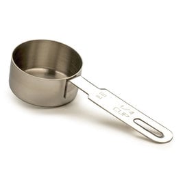 RSVP RSVP Endurance Stainless Steel Measuring Cup 1/4 Cup