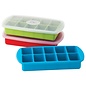 Harold Import Company Inc. HIC Joie Silicone Ice Cube Tray with Cover Assorted