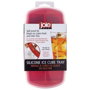 Harold Import Company Inc. HIC Joie Silicone Ice Cube Tray with Cover Assorted