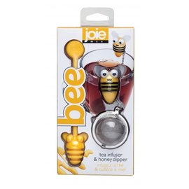 Harold Import Company Inc. HIC Bee Infuser with Honey Dipper