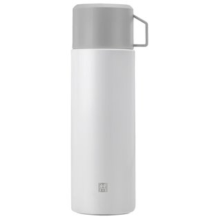 Zwilling J.A. Henckels Zwilling Thermo Beverage Bottle stainless steel 33.8 oz Silver/White CLOSEOUT
