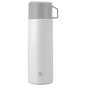 Zwilling J.A. Henckels Zwilling Thermo Beverage Bottle stainless steel 33.8 oz Silver/White CLOSEOUT