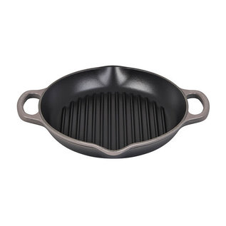 Le Creuset Le Creuset Signature Deep Round Grill Pan 9.75 inch Oyster Grey