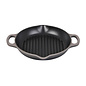 Le Creuset Le Creuset Signature Deep Round Grill Pan 9.75 inch Oyster Grey