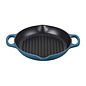 Le Creuset Le Creuset Signature Deep Round Grill Pan 9.75 inch Deep Teal DISCONTINUED