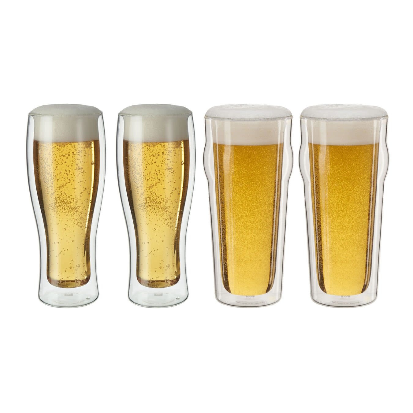ZWILLING Sorrento Double Wall Beer Glass set of 4 - Murphy's Department  Store