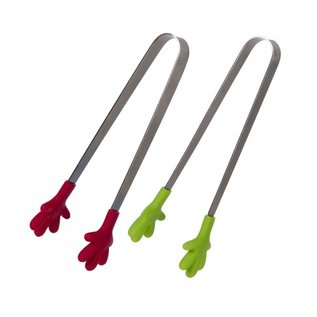 Progressive Prep Solutions Handy Tongs Silicone Tip set of 2
