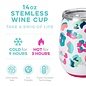 Swig Swig Stemless Wine Cup 14 oz Party Animal