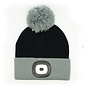 DM Merchandising Inc DM Merchandising Night Scope Night Owl Kid's Rechargeable LED Beanie (Black w Pom)