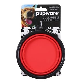 DM Merchandising Inc DM Merchandising Pupware Collapsible Doggie Dish Assorted