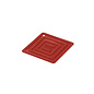 Lodge Cast Iron Lodge Silicone 6 inch Square Potholder Red