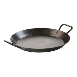 Lodge Cast Iron Lodge Seasoned Carbon Steel Dual Handle Pan 15 Inch