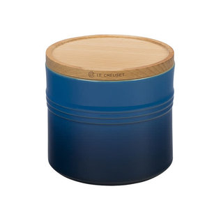 Le Creuset Le Creuset Storage Canister with Wood Lid 1.5 Qt Marseille