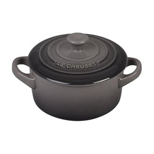 Le Creuset Le Creuset Mini Round Cocotte 8 oz Oyster Grey