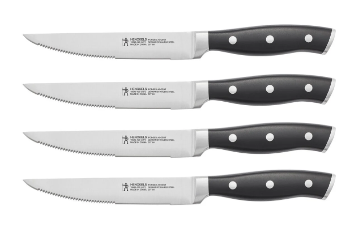 Zwilling J.A. Henckels 8 Piece Stainless Steel Steak Knife Set