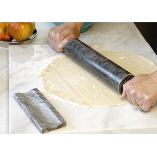 RSVP RSVP Grey Marble Rolling Pin with Stand